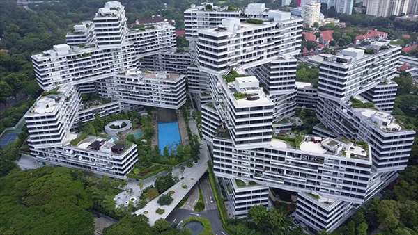 Ngắm nhìn khu chung cư cao cấp phức hợp The Interlace ở Singapore ...